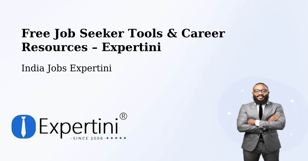 Free Job Seeker Tools & Career Resources – Panaji - Panaji, India Jobs Expertini